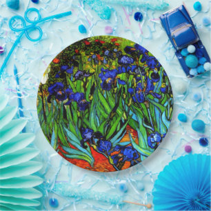 ヴァン・ゴッホ – アイリス ペーパープレート