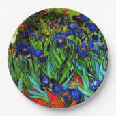 ヴァン・ゴッホ – アイリス ペーパープレート (正面)