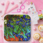 ヴァン・ゴッホ – アイリス ペーパープレート (パーティー)