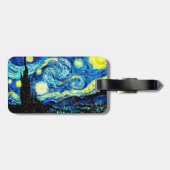 ヴァン・ゴッホ・アート、スタリー・ナイ絵画ト、有名 ラゲッジタグ (裏面横)