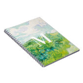 ヴァン・ゴッホ。オーバー、緑の小麦畑。モノグラム ノートブック (右側)