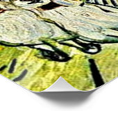 ヴァン・ゴッホ – オーヴァースの階段 ポスター (コーナー)