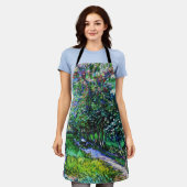 ヴァン・ゴッホ・サン・レミーのアサイア庭園 エプロン (着用した状態)