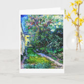 ヴァン・ゴッホ・サン・レミーのアサイア庭園 カード (黄色い花)