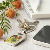 ヴァン・ゴッホ – ザ・ナイトカフェ、 キーホルダー (側面)