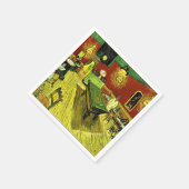 ヴァン・ゴッホ – ザ・ナイトカフェ、 スタンダードカクテルナプキン (角)
