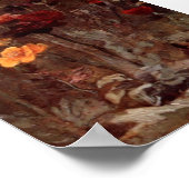 ヴァン・ゴッホ – スカビョーザとランヌカルスとの静物生活 ポスター (角)