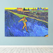 ヴァン・ゴッホ – ソワー絵を描は有名だ。 キャンバスプリント (インサイチュ (ウッドフロア))
