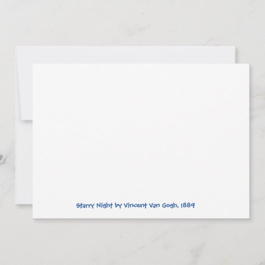 ヴァン・ゴッホ・ハウスとローマンの風景 (裏面)