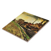 ヴァン・ゴッホ – ハーグの製鉄所 タイル (側面)