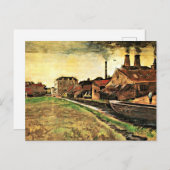 ヴァン・ゴッホ – ハーグの製鉄所 ポストカード (正面/裏面)