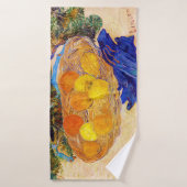 ヴァン・ゴッホ・ブルー・グローブのオレンジとレモン バスタオル (バスタオル)