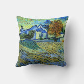 ヴァン・ゴッホ – 聖パウロ教会の景色 クッション (裏面)