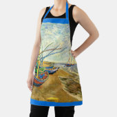 ヴァン・ゴッホ 聖女マリアの浜の漁船 エプロン (インサイチュ)