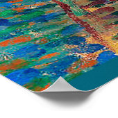 ヴァン・ゴッホ – 自画像1887年、ヴィンセント・ヴァン・ゴッホ、 ポスター (角)