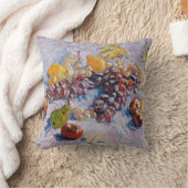 ヴァン・ゴッホ – 葡萄、レモン、梨、リンゴ、 クッション (ブランケット)