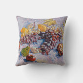 ヴァン・ゴッホ – 葡萄、レモン、梨、リンゴ、 クッション (裏面)