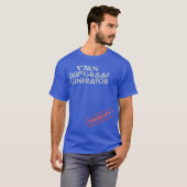 ヴァン・ダー・グラフ・ジェネレーター Godbluffの娘 Tシャツ (正面フル)