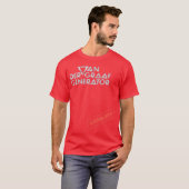 ヴァン・ダー・グラフ・ジェネレーター Godbluff 限定版P Tシャツ (正面フル)