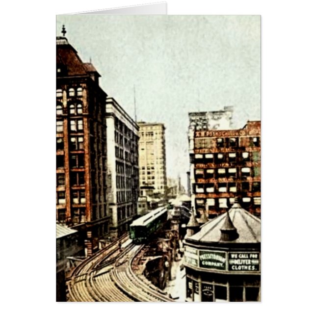 ヴァン・ビューレンのシカゴ、イリノイシカゴのループ (正面)