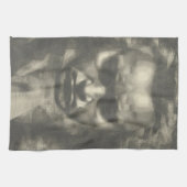 ヴァンBeethovenのポートレート キッチンタオル (横)