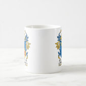 ヴァンCampenの家紋 コーヒーマグカップ (中央)