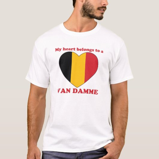 ヴァンDamme Tシャツ (正面)