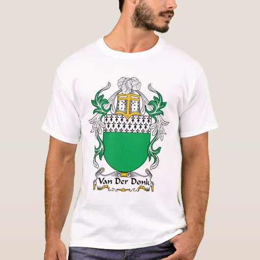 ヴァンDer Donkの家紋 Tシャツ (正面)