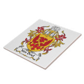 ヴァンDrielの家紋 タイル (側面)