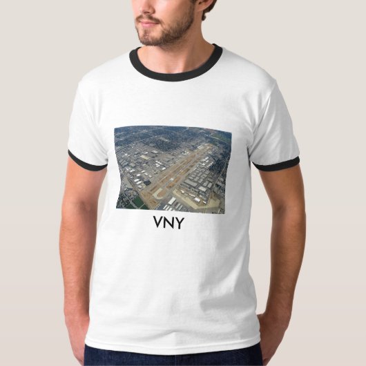 ヴァンNuys空港VNY Tシャツ (正面)