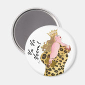 ヴァヴァヴォム！ビッグガールおもしろい磁石 マグネット (正面/裏面)