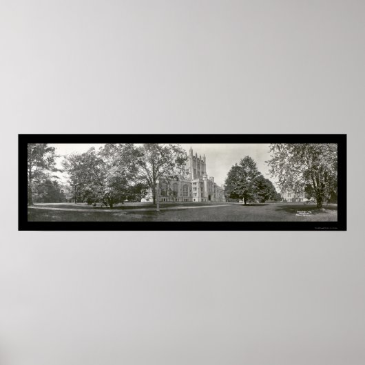 ヴァーサー大学の写真1912a ポスター (正面)