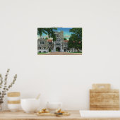 ヴァーサー大学テイラーホールの外観 ポスター (キッチン)