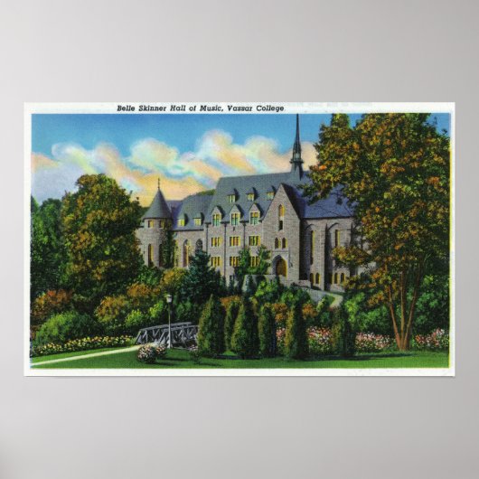 ヴァーサー大学ベルスキナー音楽堂 ポスター (正面)