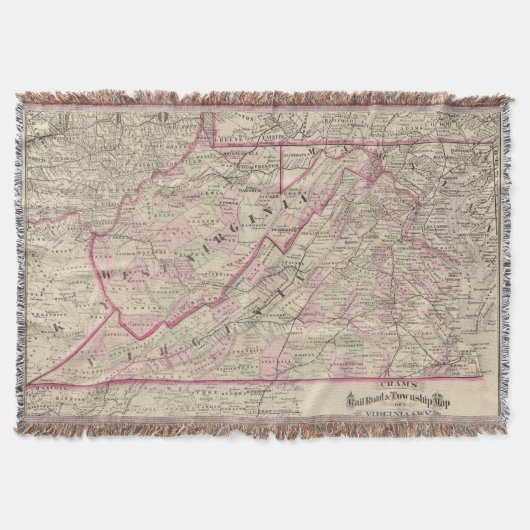 ヴァージニアおよびウェストヴァージニア スローブランケット (正面)