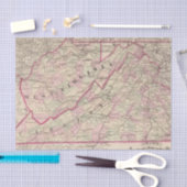 ヴァージニアおよびウェストヴァージニア 薄葉紙 (クラフト)