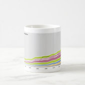 ヴァージニアに住んでいる人々が生まれたところ コーヒーマグカップ (中央)