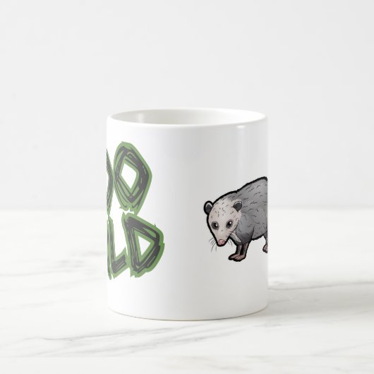 ヴァージニアのふくろねずみ コーヒーマグカップ (中央)