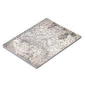 ヴァージニアの地図1612年 ノートブック (左側)