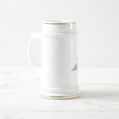 ヴァージニアの州のタイポグラフィ ビールジョッキ (正面左)