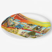 ヴァージニアの州VAの古いヴィンテージ旅行郵便はがき ペーパープレート (アングル)