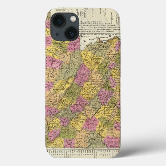 ヴァージニアの新しい地図 Case-Mate iPhoneケース (裏面)