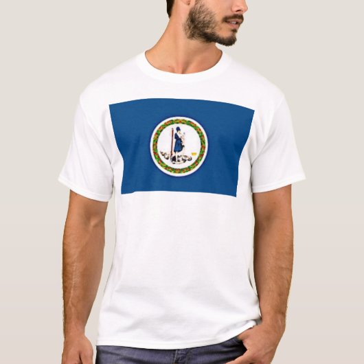 ヴァージニアの旗 Tシャツ (正面)
