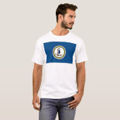 ヴァージニアの旗 Tシャツ (正面フル)