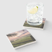 ヴァージニアの日没 ストーンコースター (横)