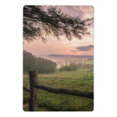 ヴァージニアの日没 ミニクリップボード (裏面)