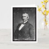 ヴァージニアの知事J. McDowell Daguerreotype 1854年 カード (黄色い花)