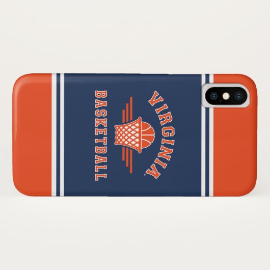 ヴァージニアの騎士のロゴ|のバスケットボール Case-Mate iPhoneケース (裏面(横))