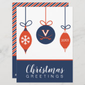 ヴァージニアの騎士|の休日 シーズンカード (正面/裏面)