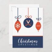 ヴァージニアの騎士|の休日 シーズンポストカード (正面/裏面)